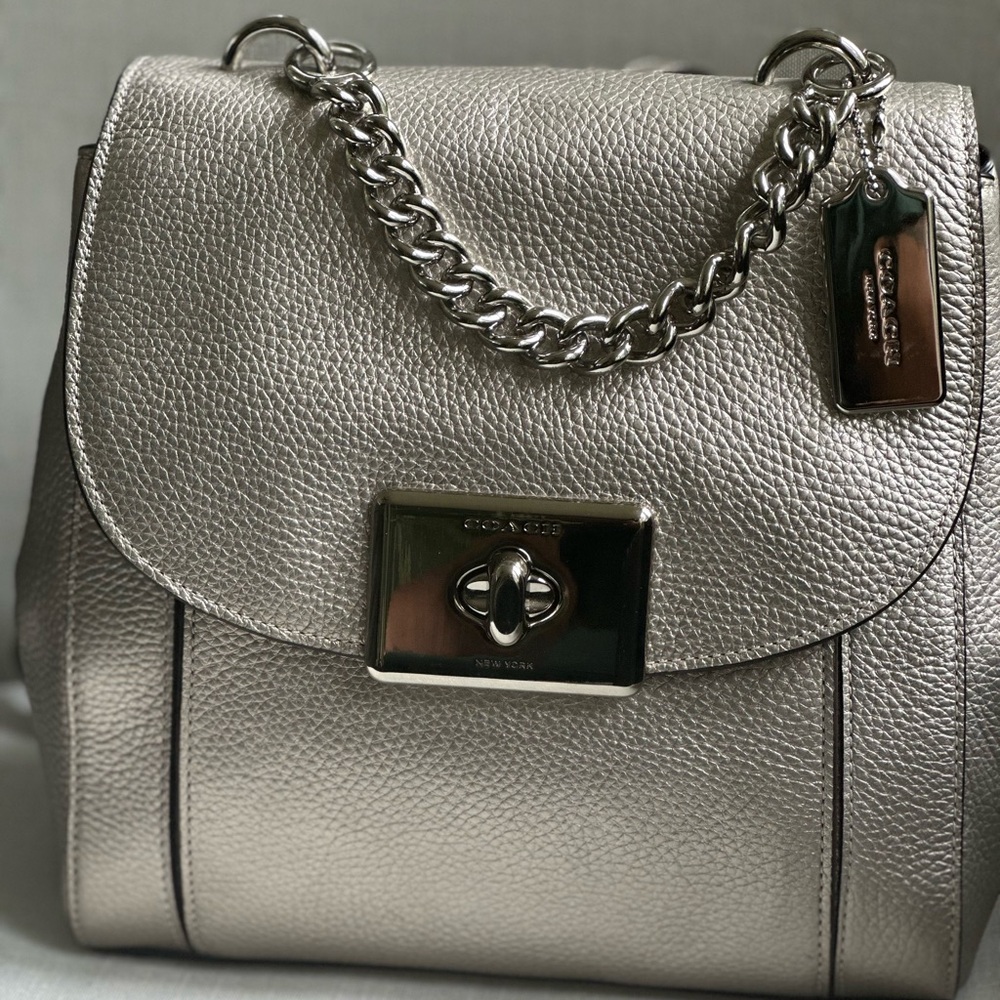 Coach Cassidy Leather Backpack